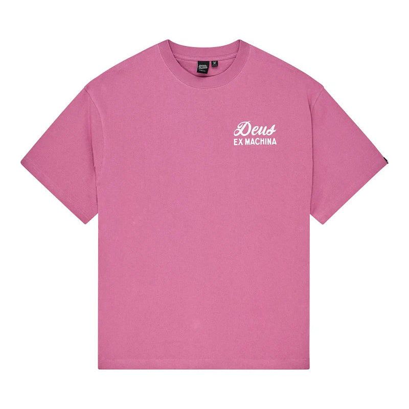 Deus Canggu Sign T-Shirt - Red Violet