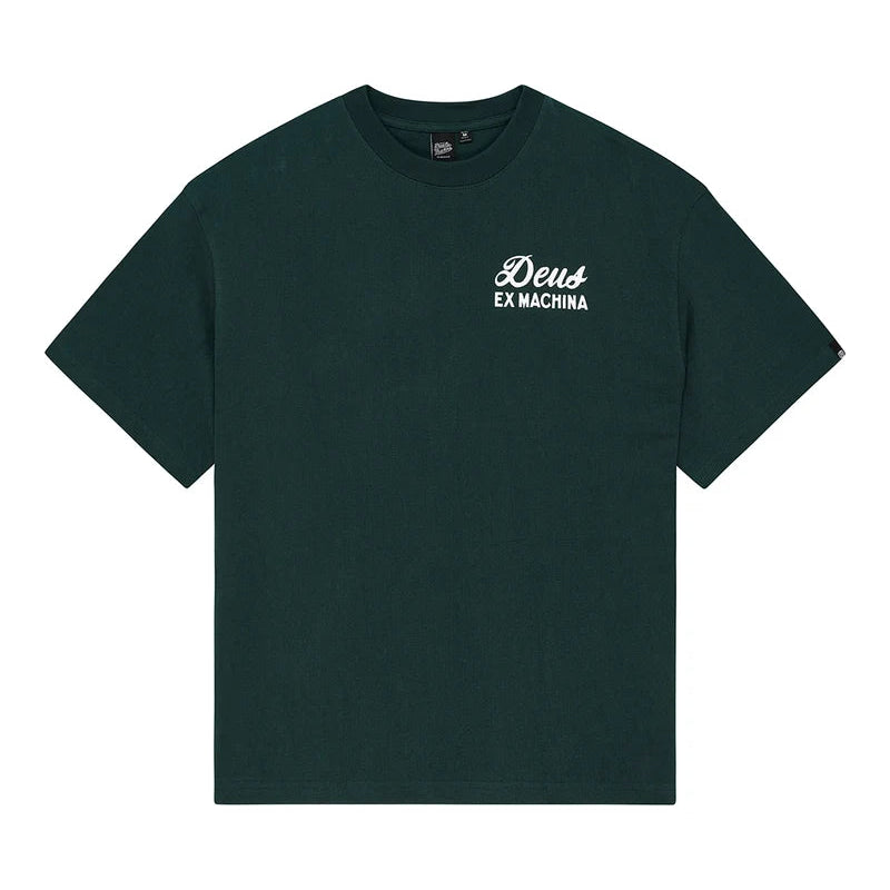 Deus Biarritz Sign T-Shirt - Racing Green