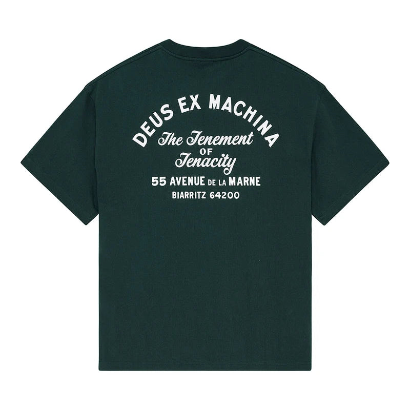 Deus Biarritz Sign T-Shirt - Racing Green