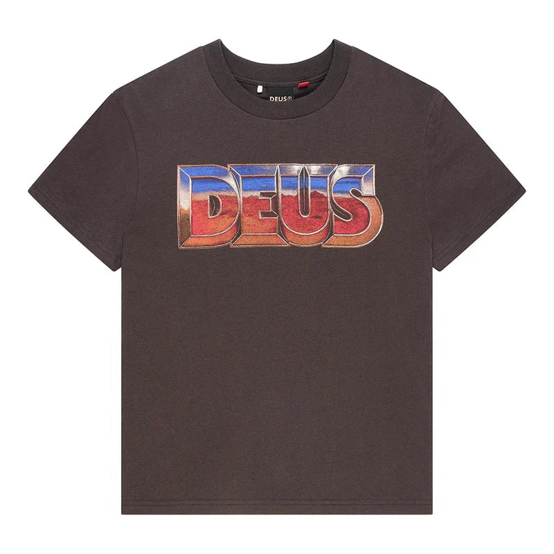 Deus Desert Rambler T-Shirt - Anthracite Grey