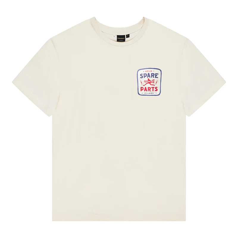 Deus Mudflap T-Shirt - Vintage White