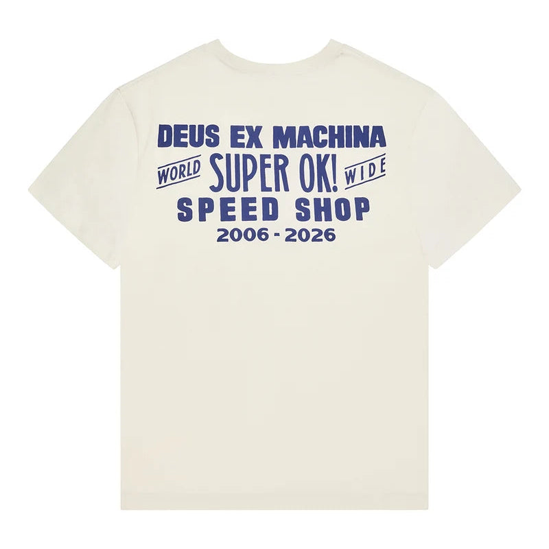 Deus Mudflap T-Shirt - Vintage White