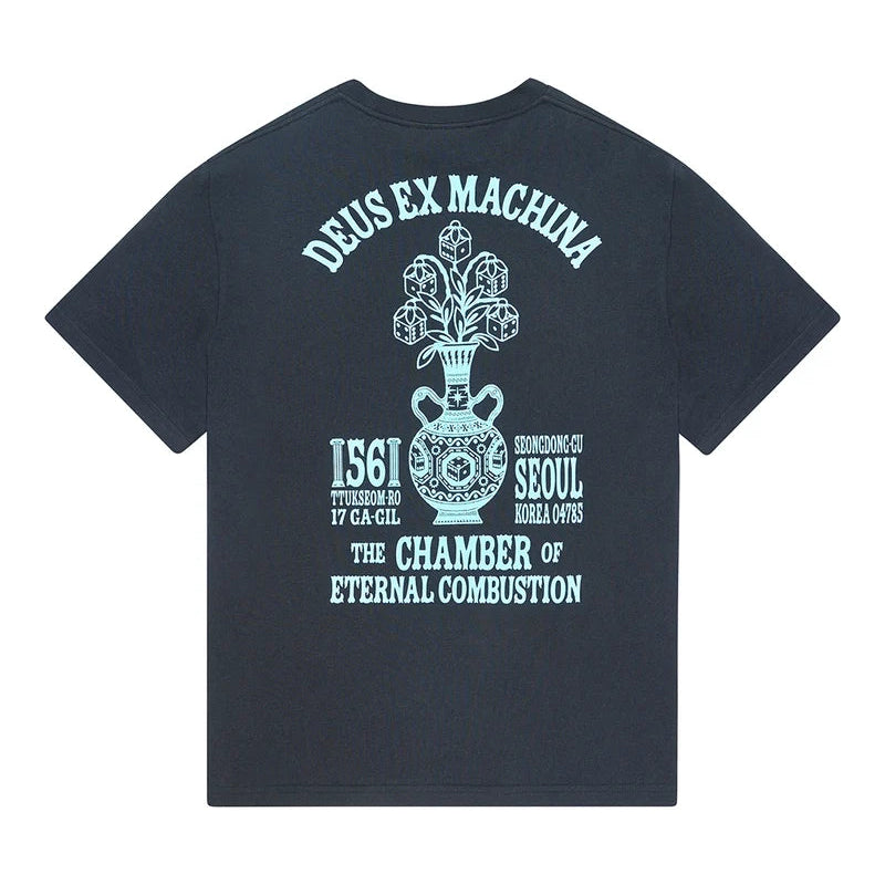 Deus Seoul Ceramic T-Shirt - Black