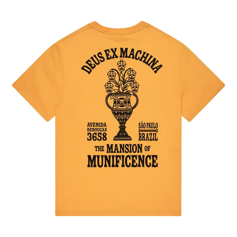 Deus Sao Paulo Ceramic T-Shirt - Radiant Yellow