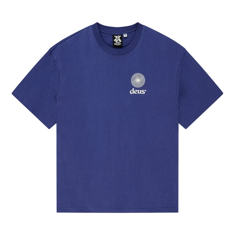 Deus Strata T-Shirt - Limoges Blue