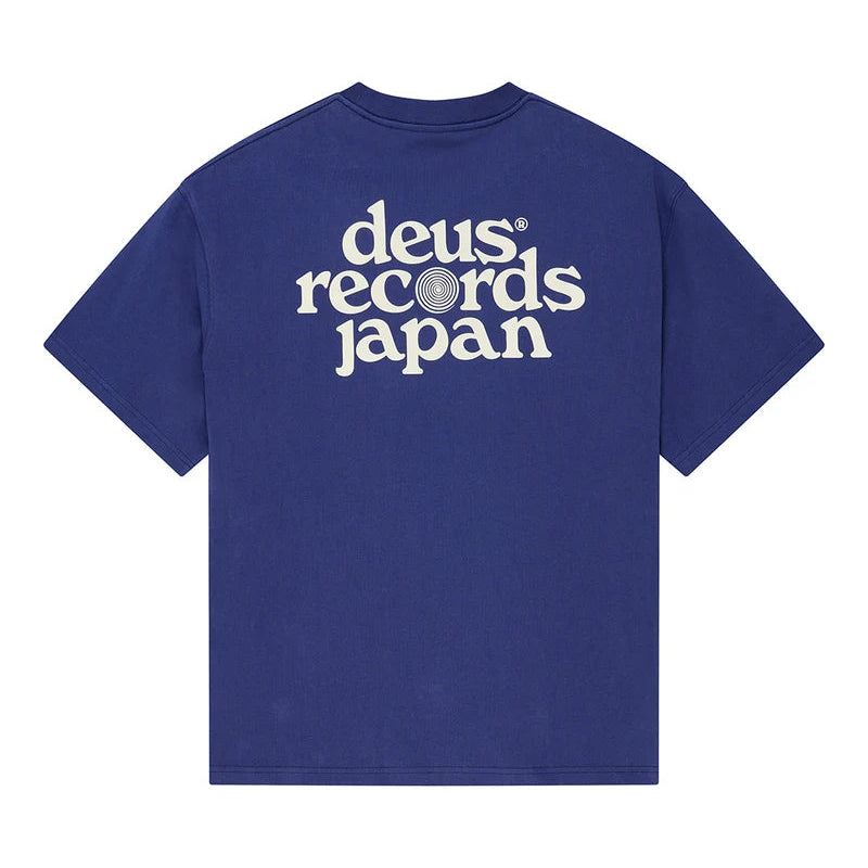 Deus Strata T-Shirt - Limoges Blue