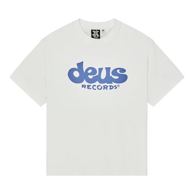 Deus Smile T-Shirt - Vintage White