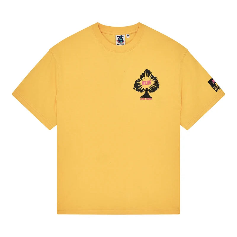 Deus Turpentine T-Shirt - Citrus Orange