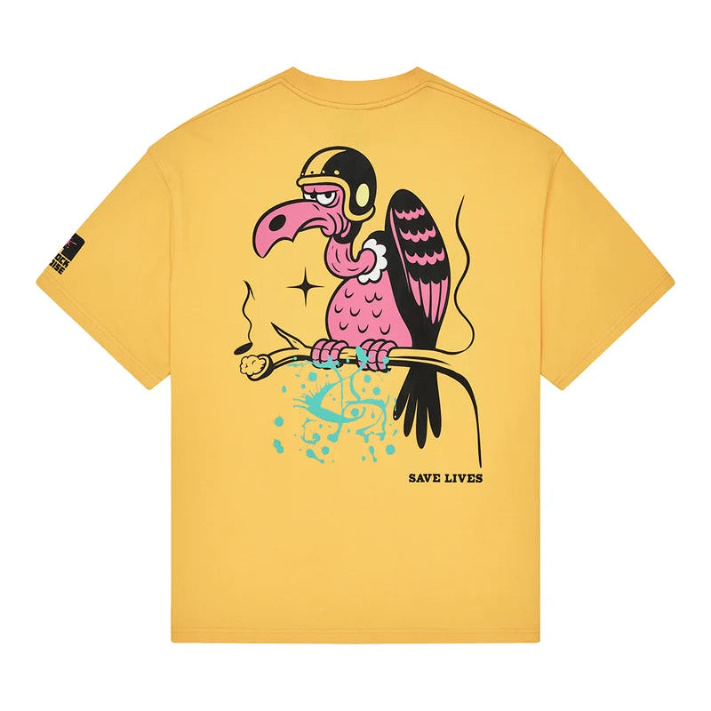 Deus Turpentine T-Shirt - Citrus Orange