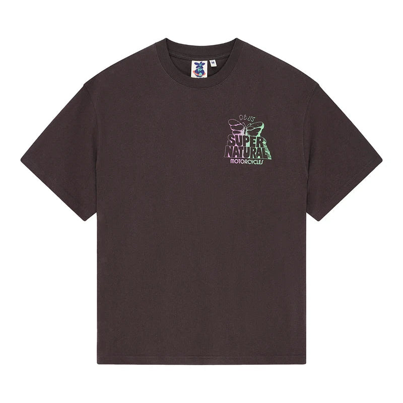 Deus Temple Torque T-Shirt - Anthracite Grey