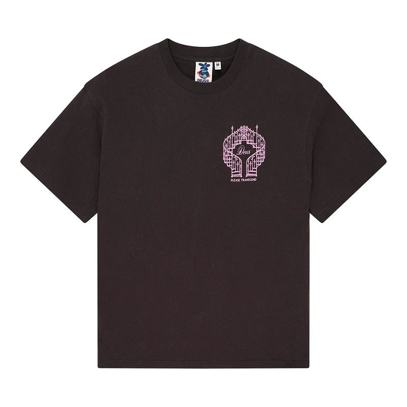 Deus Upstairs T-Shirt - Anthracite Grey