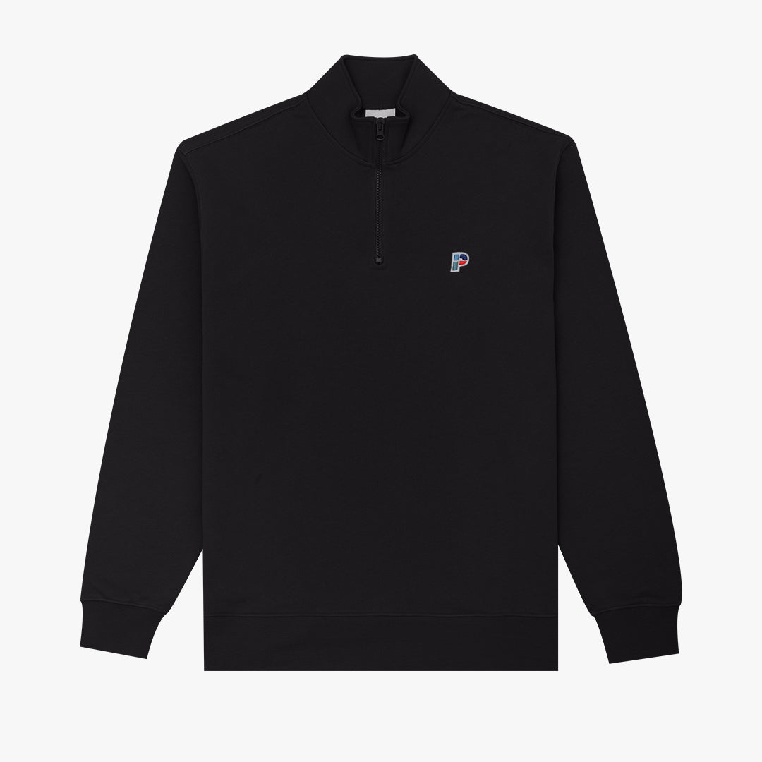 Parlez Pantego 1/4 Zip - Black