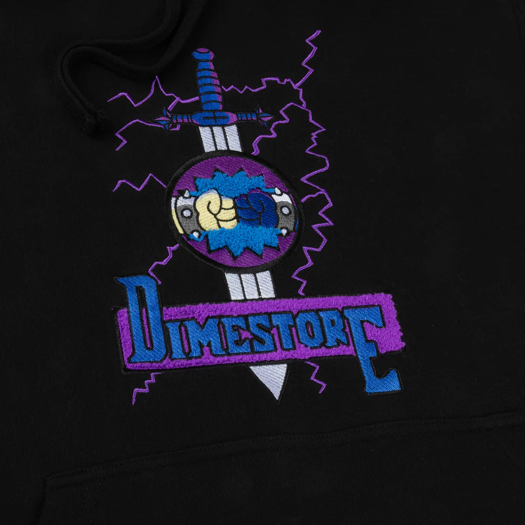 Dime Storm Hoodie - Black