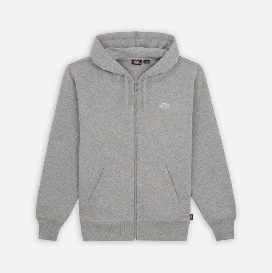 Dickies Summerdale Zip Hood - Grey Melange