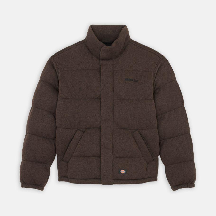 Dickies Baker Puffer Jacket - Brown
