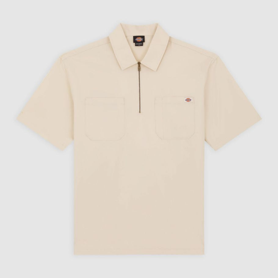 Dickies Ranch 1/4 Shirt - Whitecap Grey