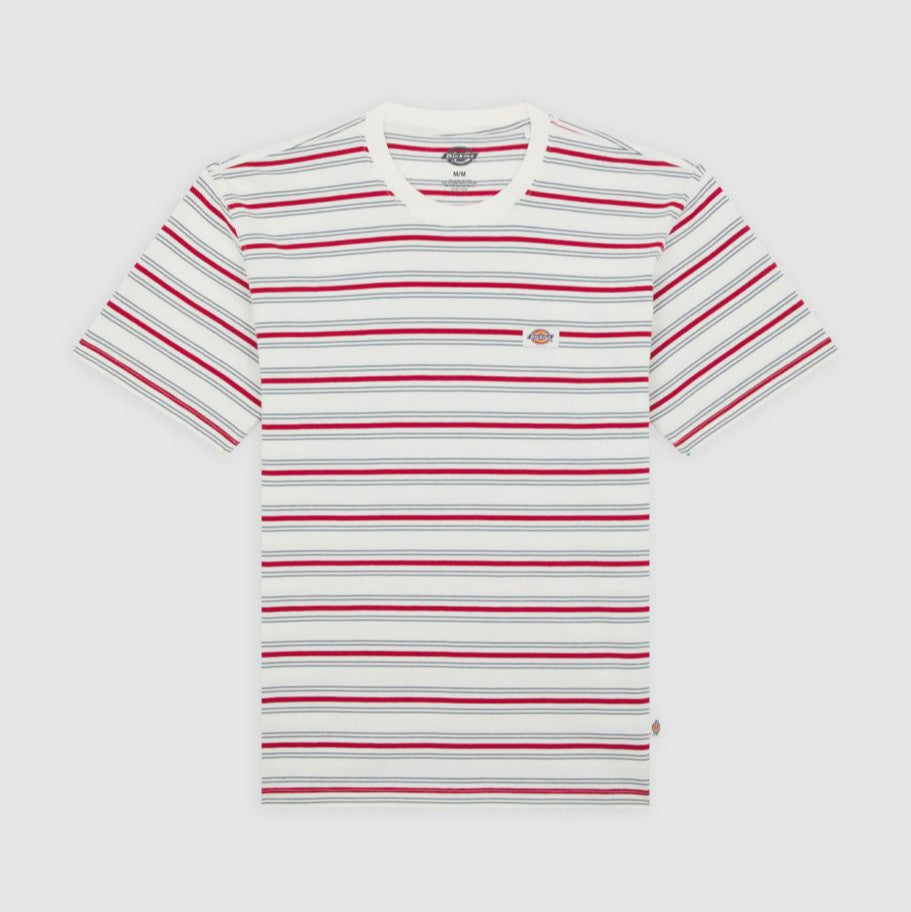 Dickies Lewistown Stripe T-Shirt - Egret