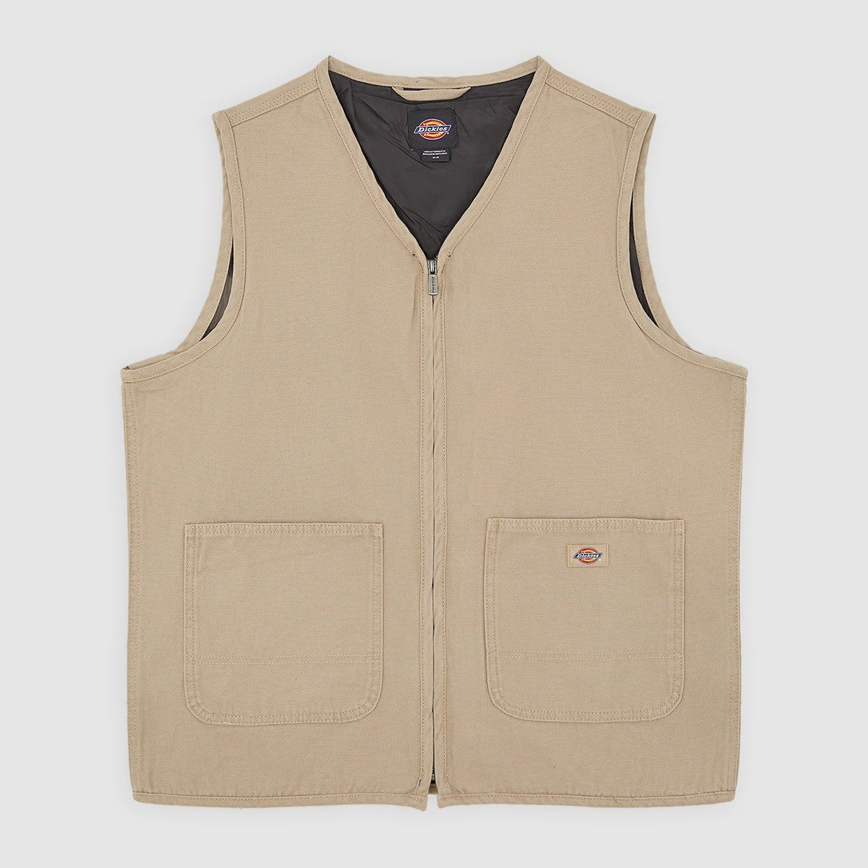 Dickies Canvas Summer Vest - Desert Sand