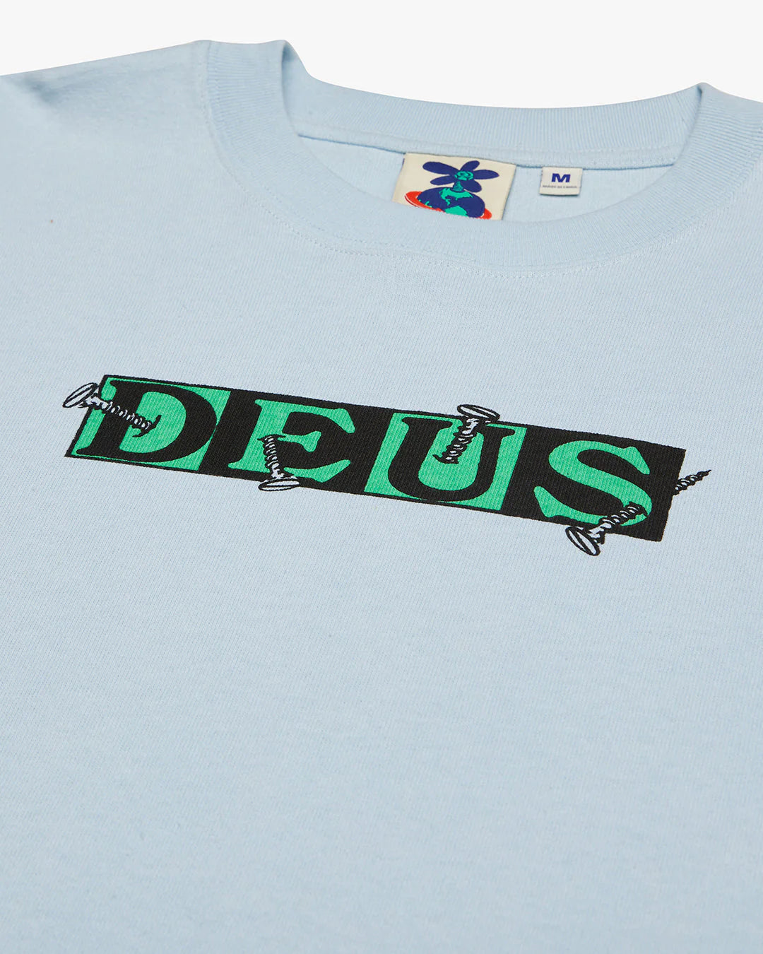 Deus Screw Loose T-Shirt - Illusion Blue