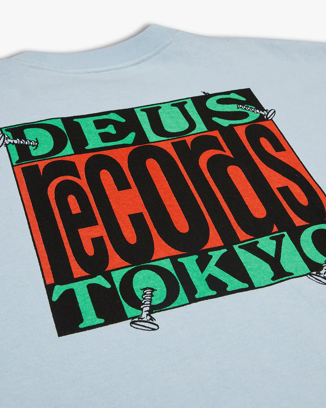 Deus Screw Loose T-Shirt - Illusion Blue