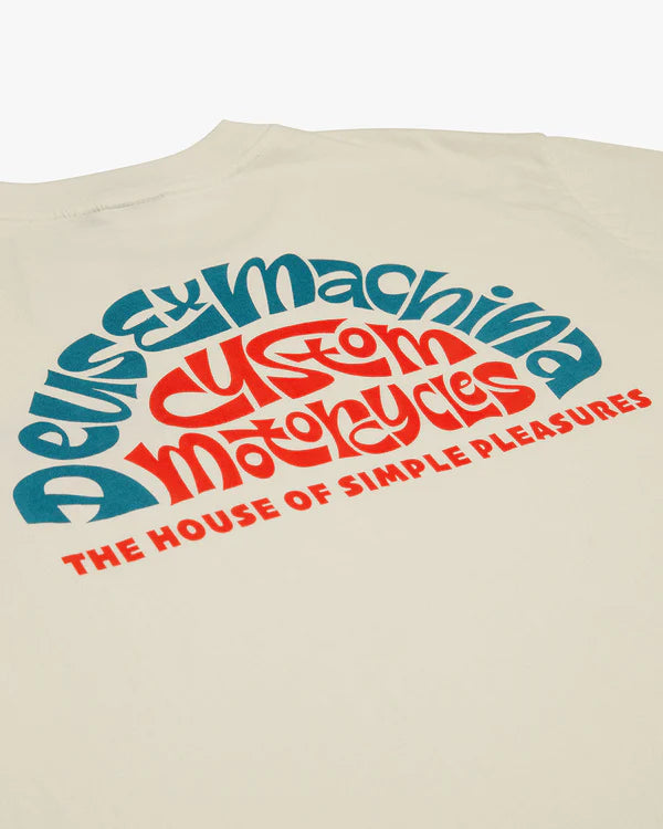 Deus Tables T-Shirt - Vintage White