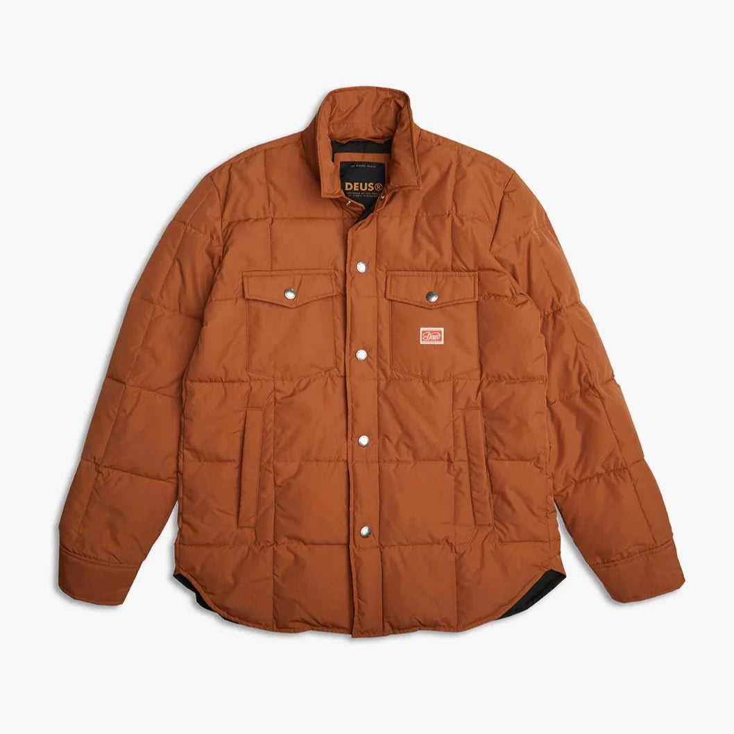 Deus Maxwell Padded Shirt - Tan