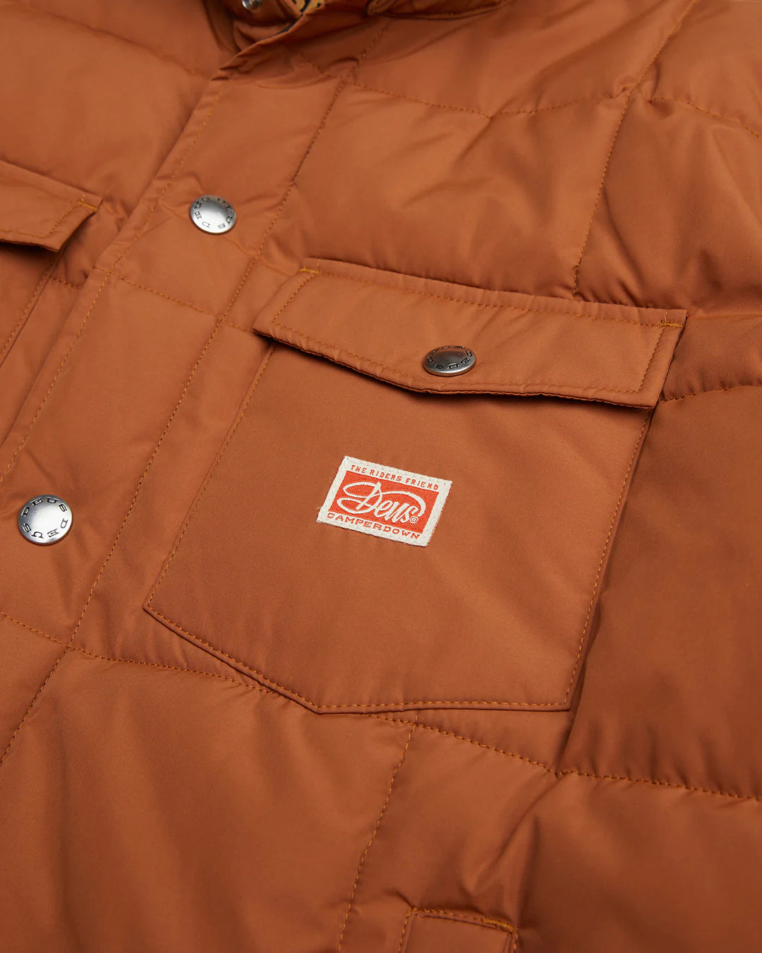 Deus Maxwell Padded Shirt - Tan