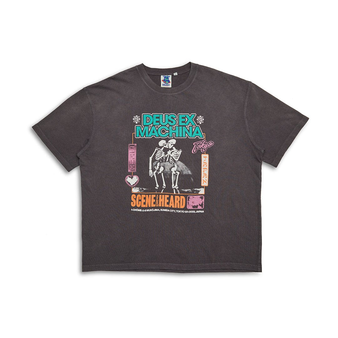 Deus Takoyaki T-Shirt - Anthracite