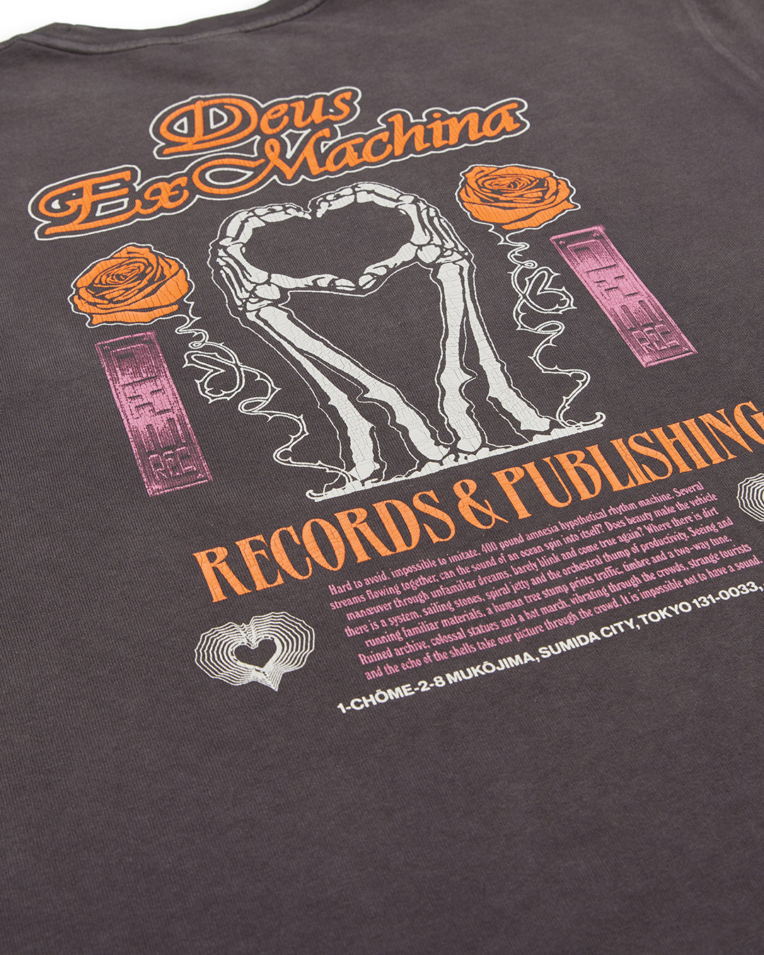 Deus Takoyaki T-Shirt - Anthracite