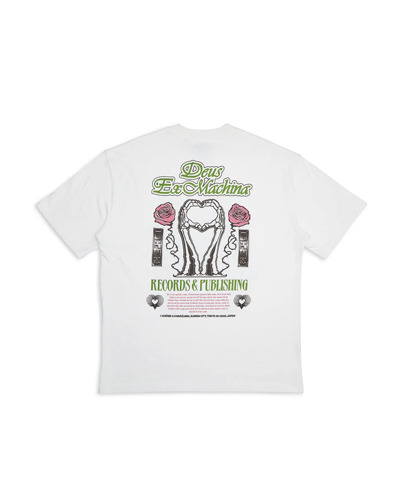 Deus Takoyaki T-Shirt - Vintage White