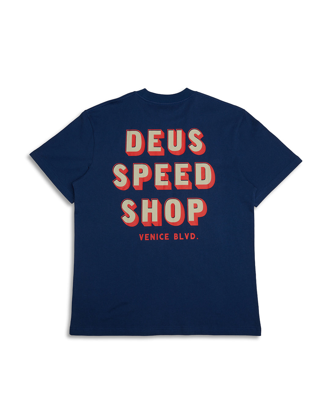 Deus Gaucho T-Shirt - Mechanic Blue