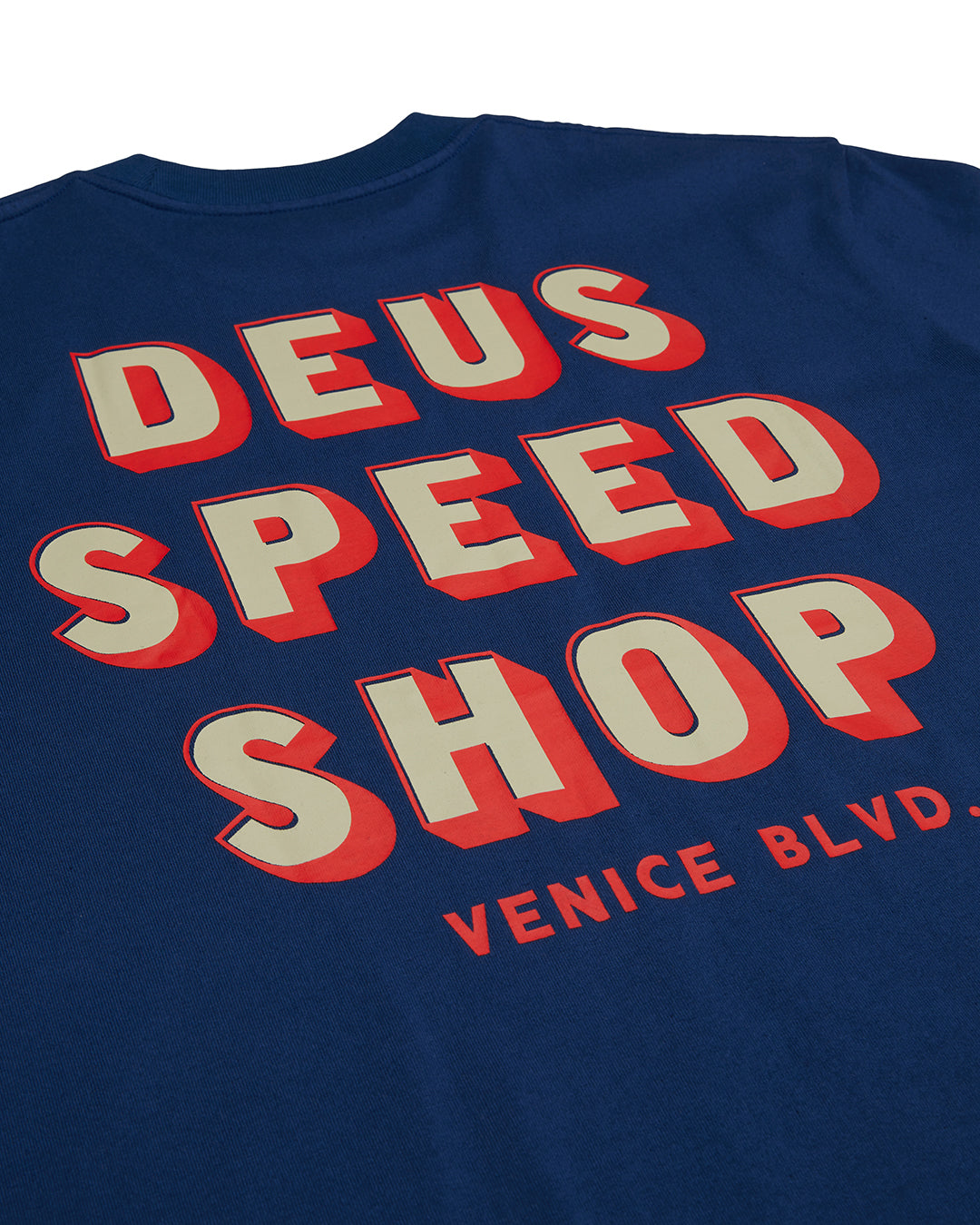 Deus Gaucho T-Shirt - Mechanic Blue