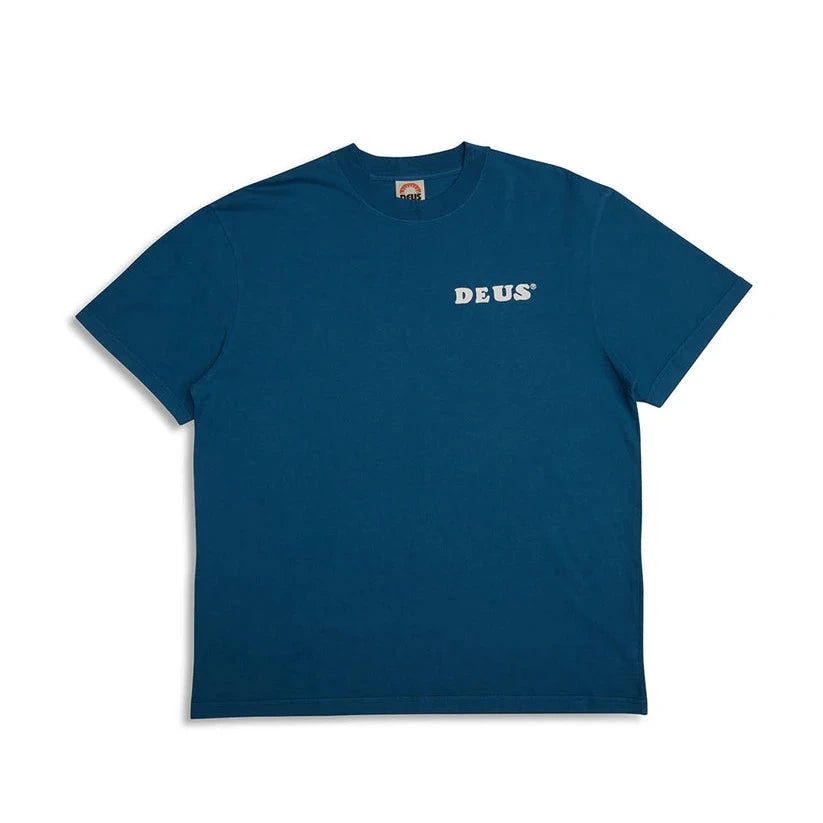 Deus Real Good T-Shirt - Moroccan Blue