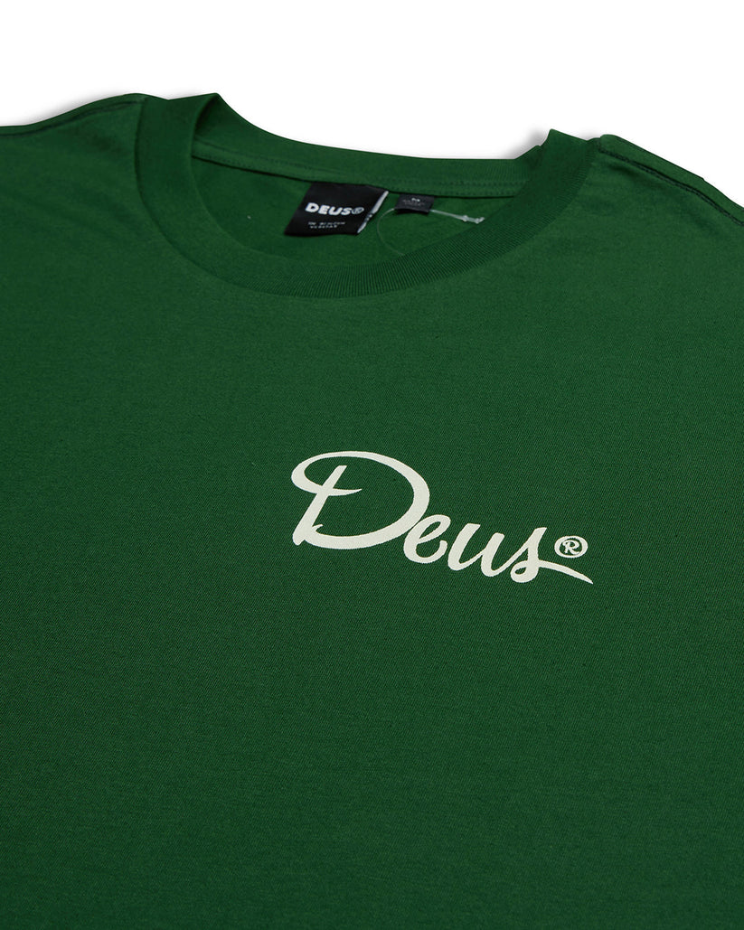 Deus Hefferlump T-Shirt - Hillside Green