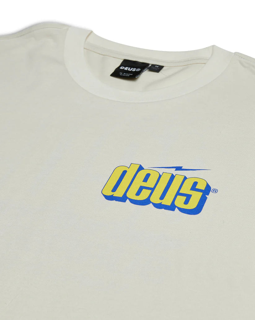 Deus Bolter T-Shirt - Vintage White