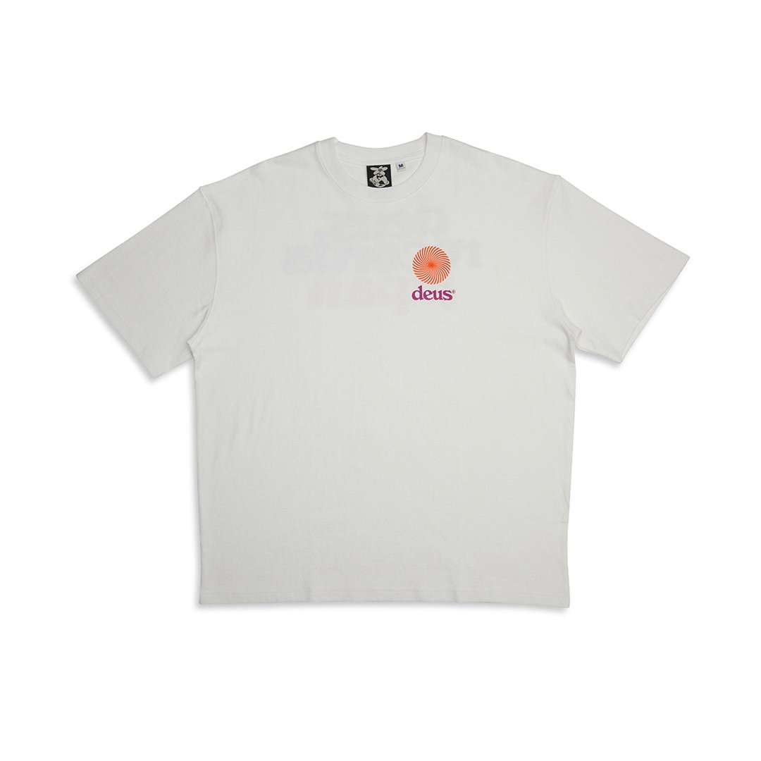 Deus Strata T-Shirt - Vintage White