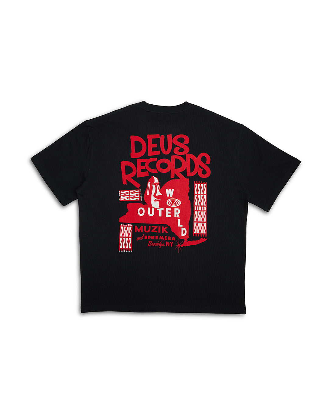 Deus Outerworld T-Shirt - Black