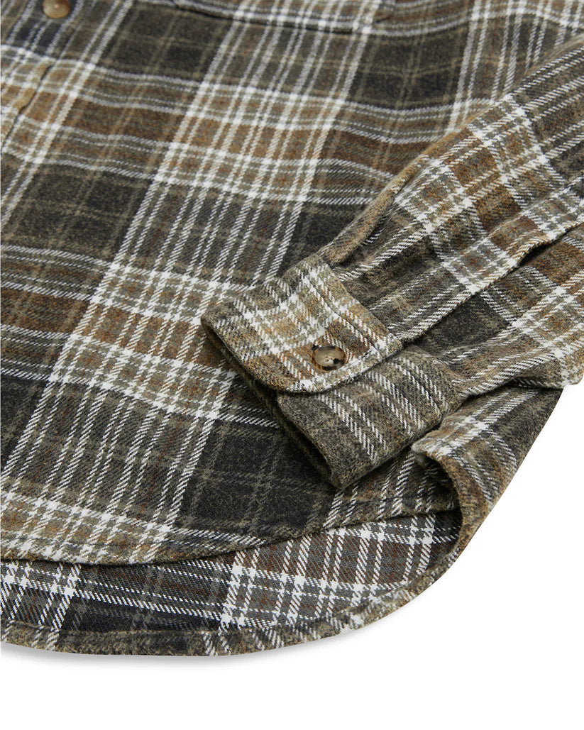 Deus Vacay Check Shirt - Grey Check