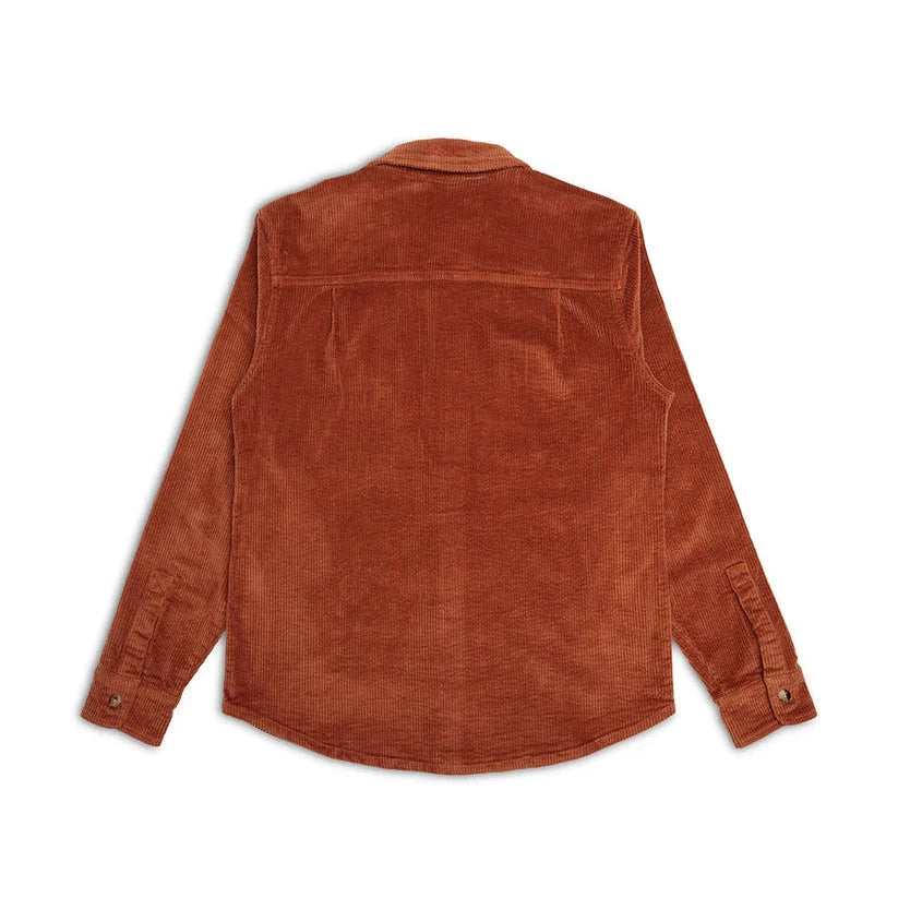 Deus Vacay Cord Shirt - Clay