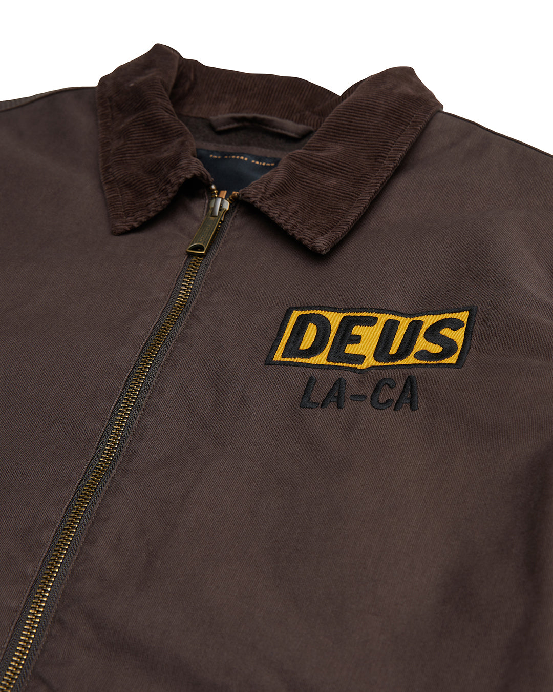Deus Super Stitious Jacket - Chocolate Brown