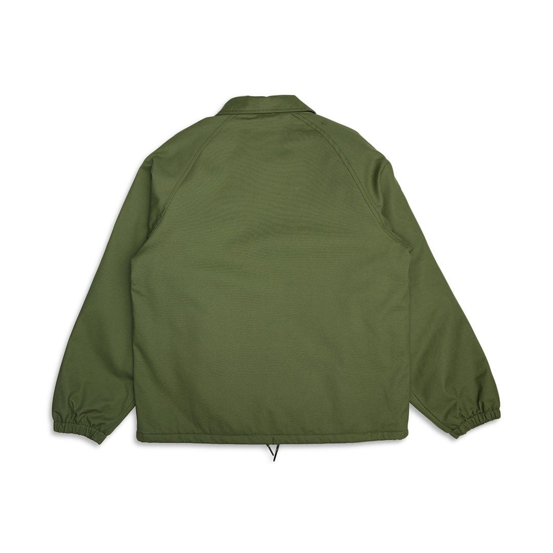 Deus Pill Logo Coach Jacket - Pine