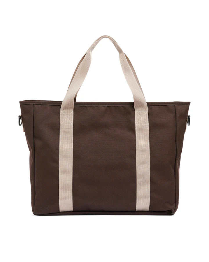 Deus Utility Tote Bag - Chocolate Brown