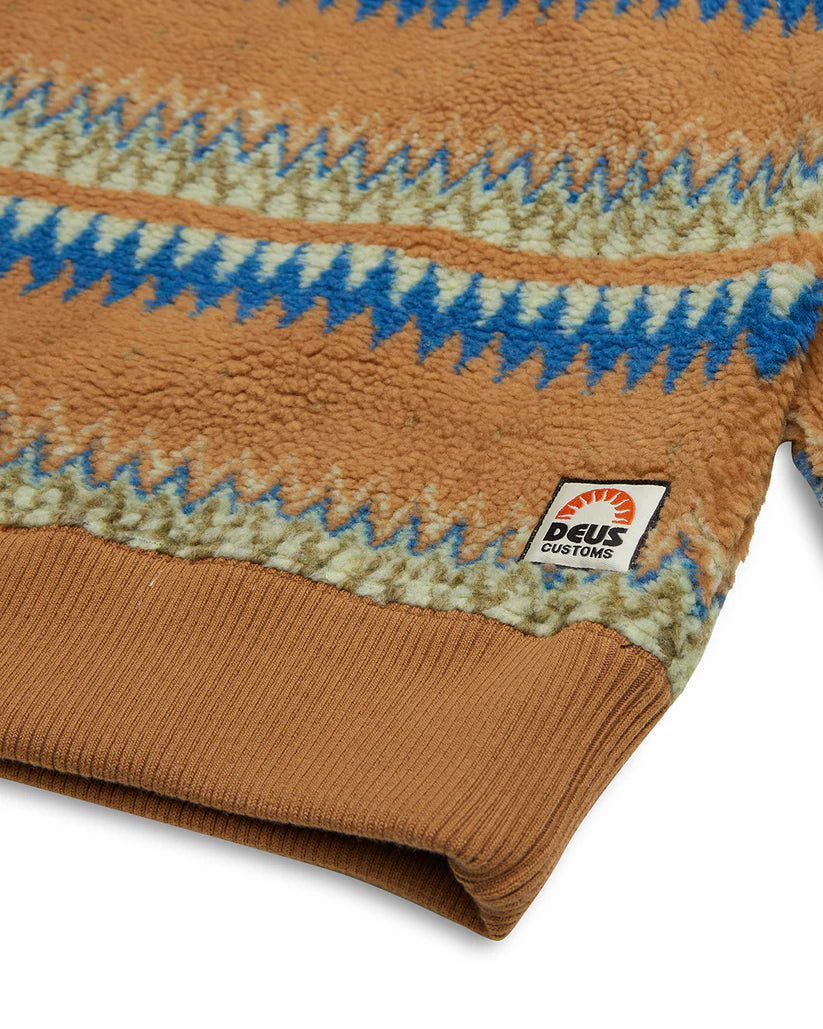 Deus Dylan Polar Fleece - Multi Stripe