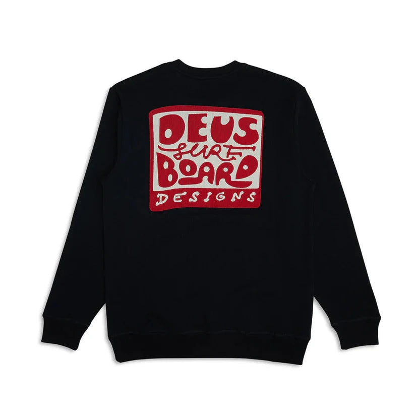 Deus Nice to See You Crew - Black