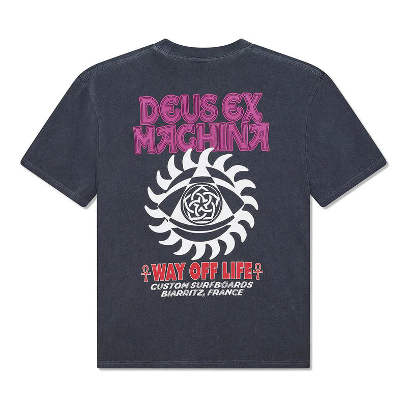 Deus Crank T-Shirt - Anthracite