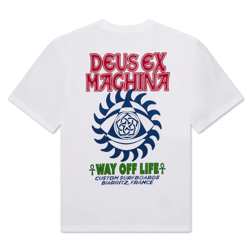 Deus Crank T-Shirt - Vintage White