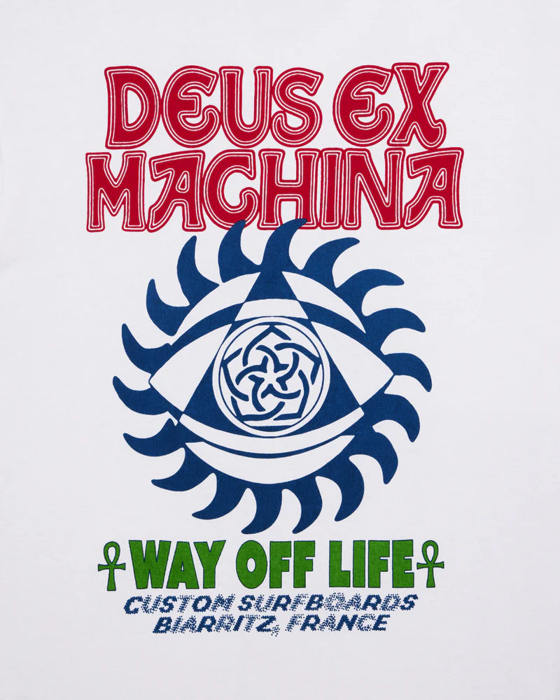 Deus Crank T-Shirt - Vintage White