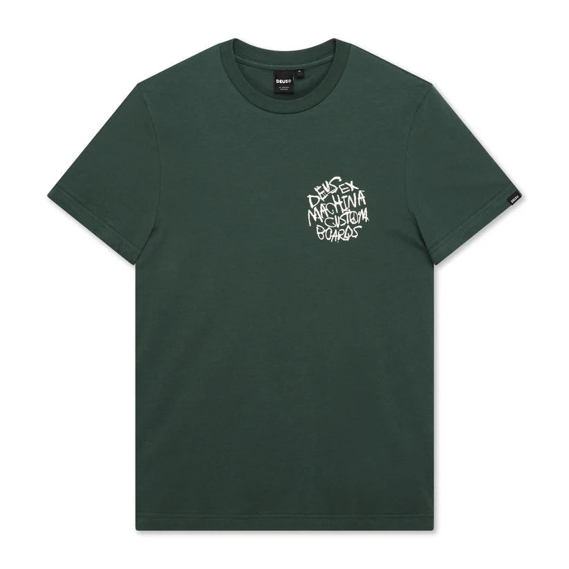 Deus Scrambler T-Shirt - Hunter Green