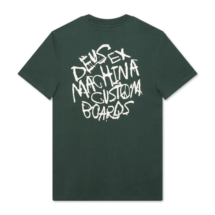 Deus Scrambler T-Shirt - Hunter Green