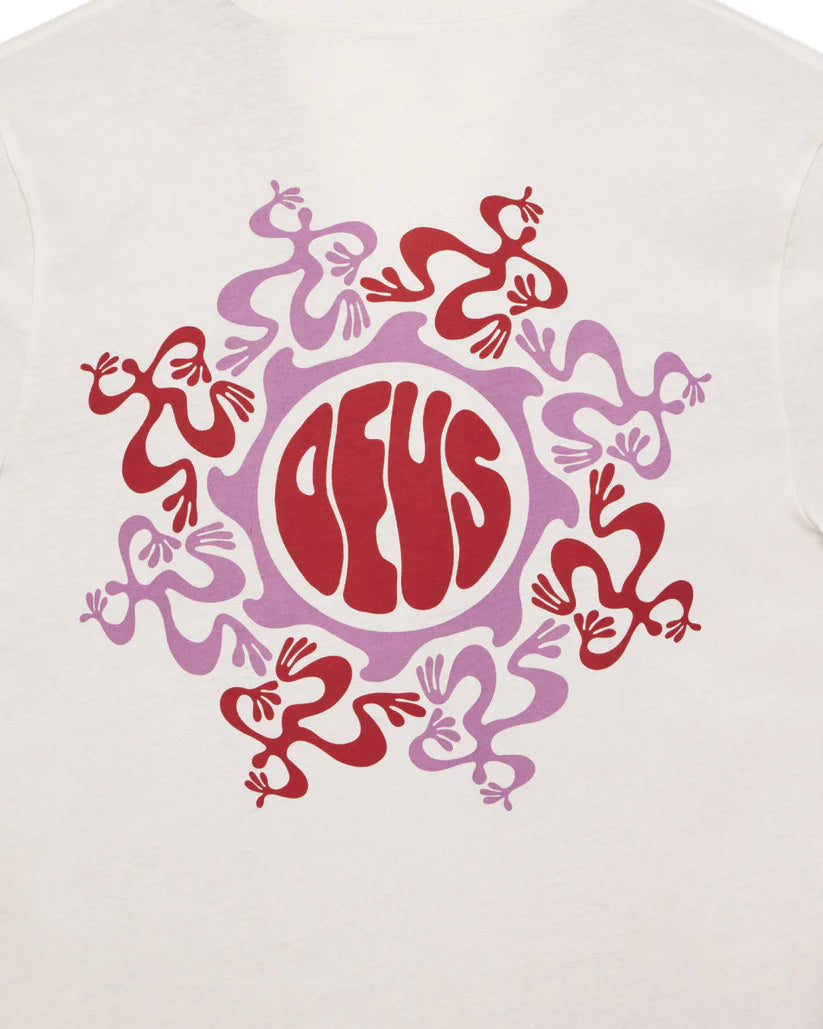 Deus Non Stop Motion T-Shirt - Vintage White